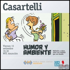 Humor y Ambiente - Artista: Mario Casartelli - Viernes, 15 de Setiembre de 2017